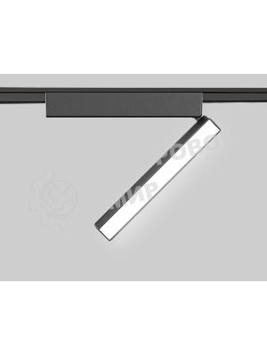 Светильник трековый светодиодный GV1486 BK черный IP20 10W 4200K 48V 230*26*80