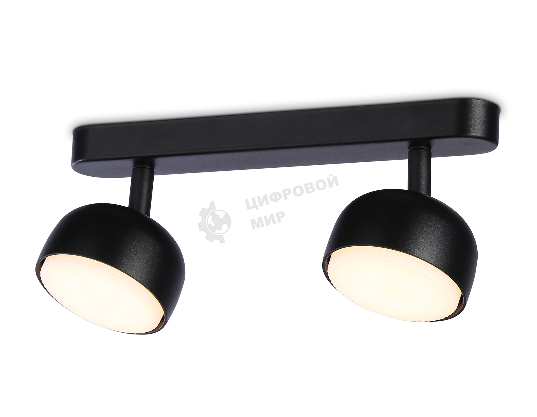 Светильник Ambrella light TN71012/2 BK черный GX53/2 max 12W 260*80*90