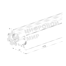 Titan Line Шинопровод накладной (титан) (2м) 85227/00