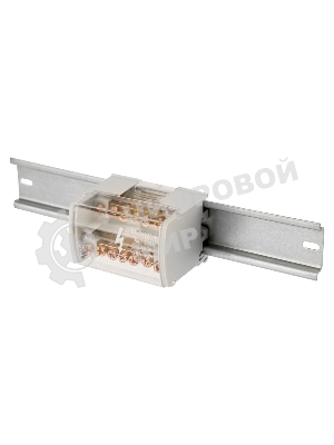 Шина на DIN-рейку в корпусе (кросс-модуль) Rexant 2х7