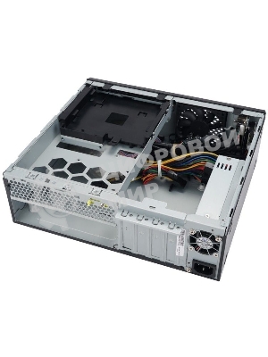 Компьютерный корпус Slim Desktop INWIN CJ708BL IP-S265AU7-2 80plus Bronze, U3*2+U2*2+A(HD)+TYPE 3.1C + FAN 80*15мм + intrusion switch INWIN Slim Case