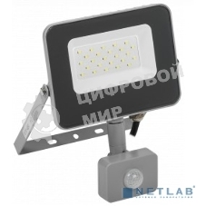 Прожектор Iek LPDO702-20-K03 СДО 07-20Д светодиодный серый с ДД IP44 IEK