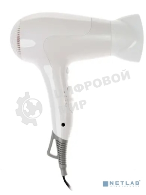 Фен Braun HD385 Satin Hair 3 белый, 2000 Вт, ионизация