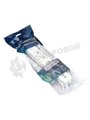 Сетевой фильтр Гарнизон EPS-OP-4-CU2-W-2 2.0 Мультипорт 4 р, 10А, 1xType-C PD, 2 х USB QC, 4 м, ур.защиты 4+, белый, пак (21449)