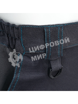 Брюки профессиональные рабочие, 97% хлопок 3% спандекс, XXL Gross