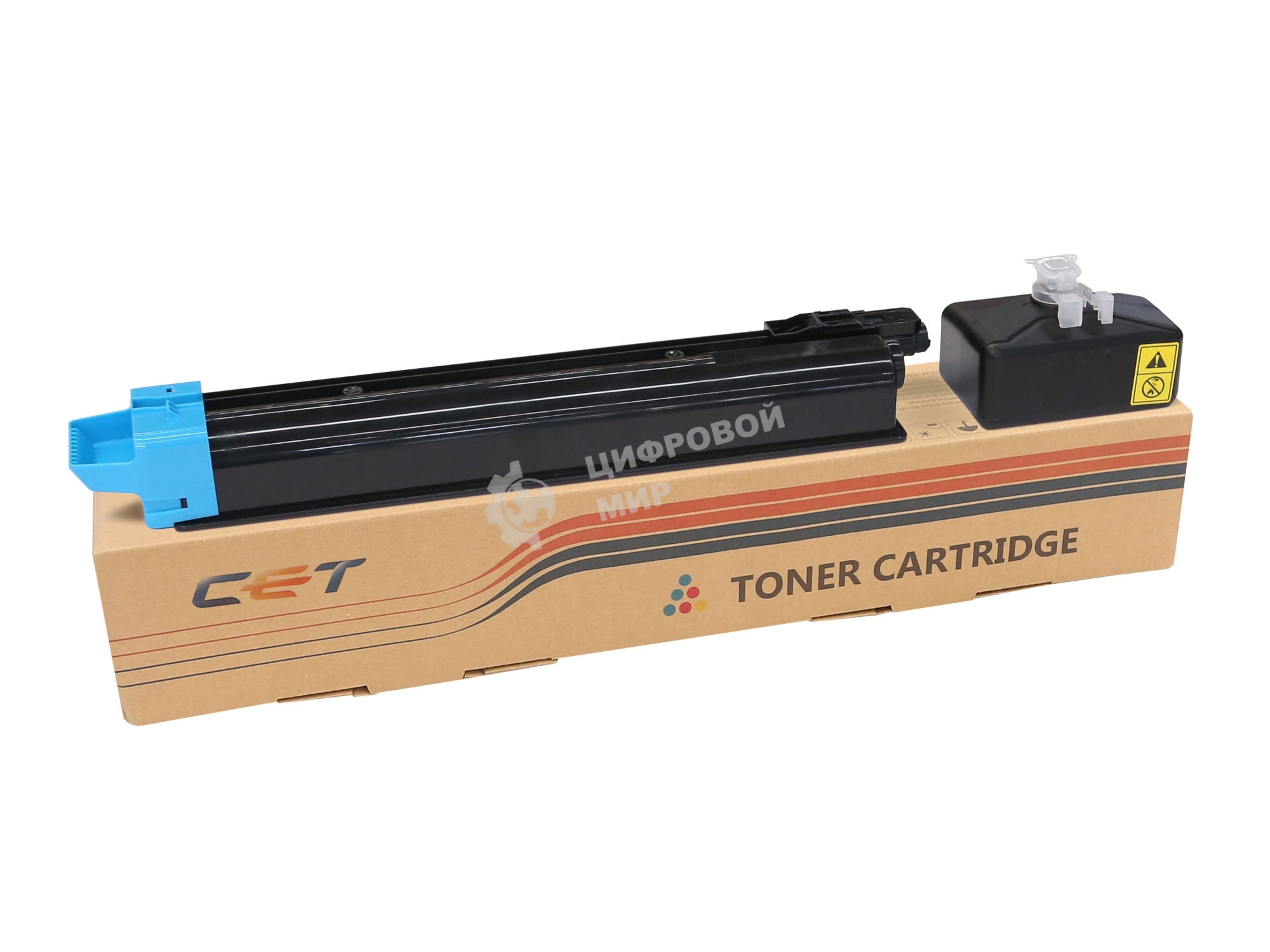Картридж лазерный CET CET141247 (PK207) для Kyocera ECOSYS M8124cidn CET Cyan, 88г