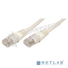 Коммутационный шнур Rexant Патч-корд UTP 5e кат. литой 15М серый