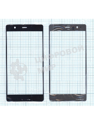 Стекло для Huawei P9 Plus черное