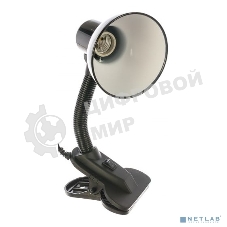 Светильник Ultraflash UF-320 C02 (12362) настольный на прищепке E27 черный 60Вт