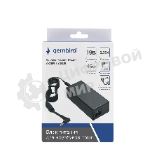 Блок питания Gembird для ноутбуков ACER, ASUS NPA-AC37, 19В/2.37А, 45Вт, штекер 3х1.1мм, коробка