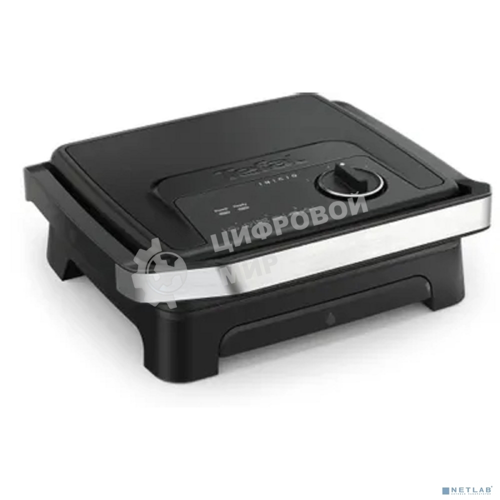 Гриль электрический Tefal GC2728E0 2000Вт серебристый/черный