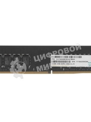 Оперативная память Apacer Premier, DDR4, 16GB (1x16GB), 3200 MHz, CL22, без радиатора