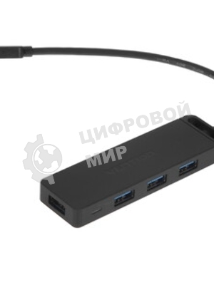 USB-концентратор Vention CHLBB, USB 3.0, USB 4 порта, USB