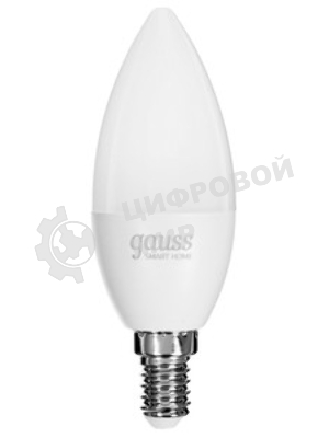 Лампа Светодиодная Gauss Smart Home DIM CCT E14 C37 5 Вт