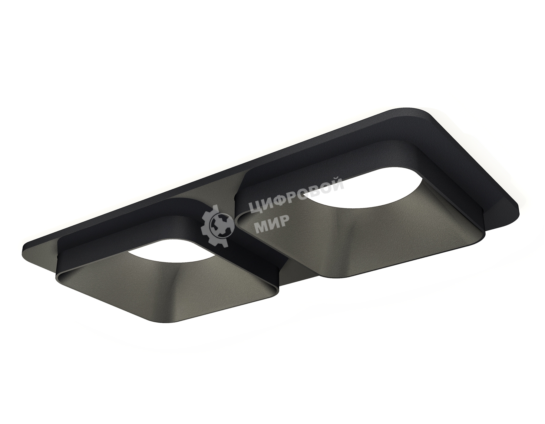 Комплект встраиваемого светильника Ambrella light XC7906002 SBK черный песок MR16 GU5.3 (C7906, N7702)