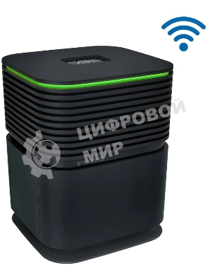 Мойка воздуха Venta AeroStyle Compact AW735 черный, 50 м², 6 л, холодное испарение, HEPA-фильтр, угольный фильтр, ночной режим