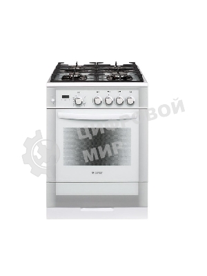 Плита газовая Gefest ПГ 6500-03 0042 белый, конфорок 4 шт, духовка 52 л, 60 см x 85 см x 60 см