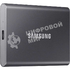 Внешний SSD Samsung T7, 1TB, USB 3.2 Gen 2 Type-C, R/W 1050/1000, серый