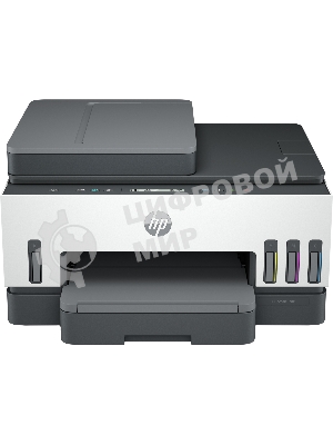 МФУ струйное HP Smart Tank 750 AiO, А4, цветной, печ. до 15/9 стр/мин., скан. до 8 стр/мин., 4800x1200 dpi (печ.), 1200x1200 dpi (скан.), Bluetooth, USB, Wi-Fi