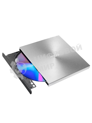 Оптический привод DVD-RW Asus SDRW-08U8M-U серебристый USB slim ultra slim M-Disk Mac внешний RTL