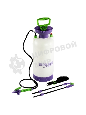 Опрыскиватель Palisad 7 л, ручной, усиленный, с горловиной, насосом, шлангом, разбрызгивателем