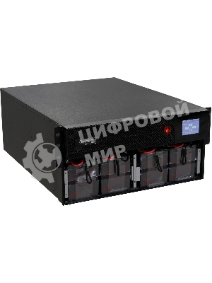 Источник бесперебойного питания Systeme Electriс SRT SRTSE6KRTX LIEC-NC 6000Вт 6000ВА черный