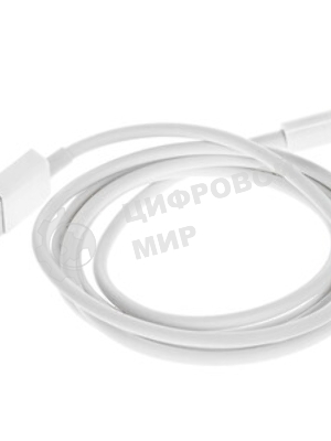 Кабель USB 2.0 hoco X1, AM/Lightning, белый, 2м