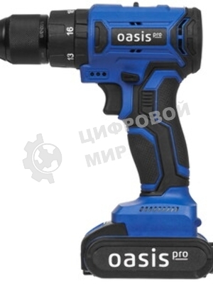 Дрель-шуруповерт Oasis ASB-18V PRO (J) 201, 18 В, 2 Ач, 50 Нм, бесщеточный