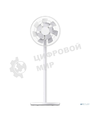 Вентилятор Xiaomi Mi Smart Standing Fan 2 белый, напольный, 15 Вт, 100 скоростей, 35.5 см