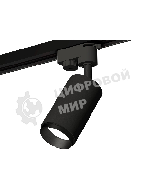 Светильник Ambrella light XT6323041 SBK/PBK черный песок/черный полированный MR16 GU5.3 (A2521, C6323, N6121)