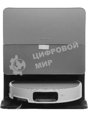 Робот-пылесос Roborock S9 MaxV Ultra белый, 6400 мAч Li-Ion, уборка сухая/влажная, пылесборник контейнер 0.27 л