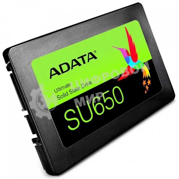 Накопитель SSD ADATA SU650, 480Gb, SATA III, 2.5