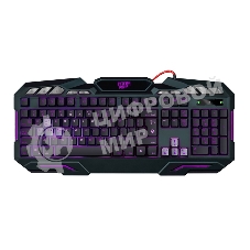 Клавиатура проводная Defender Doom Keeper GK-100DL RU, USB, черный