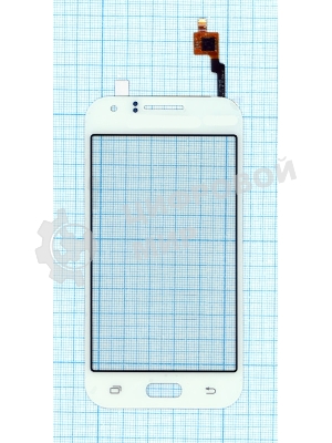 Сенсорное стекло (тачскрин) для Samsung Galaxy J1 SM-J100, белое