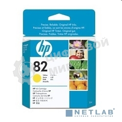 Картридж струйный HP №82 CH568A желтый для HP DJ 510 (28мл)