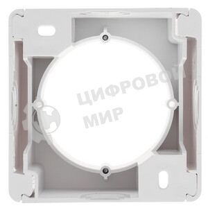 Коробка наружного монтажа GSL000100 Schneider Electric Glossa белый
