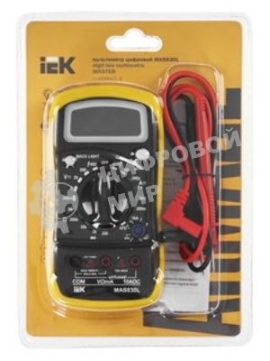 Мультиметр цифровой Master MAS830L IEK TMD-3L-830