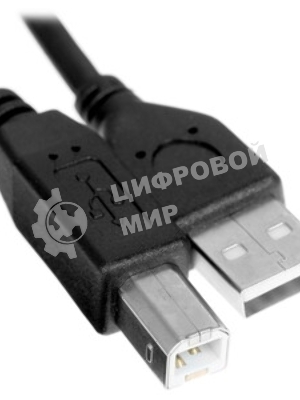 Кабель USB2.0 Cablexpert CCF-USB2-AMBM-TR-15, AM/BM, медь, двойн.экран, фер.кольцо, Pro, 4.5м, прозрач, пакет