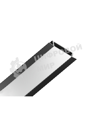 Алюминиевый профиль Ambrella light GP1100BK черный 2000*30.6*6