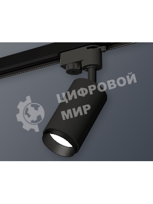 Светильник Ambrella light XT6323041 SBK/PBK черный песок/черный полированный MR16 GU5.3 (A2521, C6323, N6121)