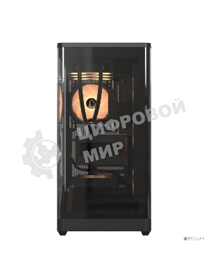Компьютерный корпус Formula V Line Crystal U9 PA Black, ATX, TYPE-C*1, USB3.0*2, Curved Glass, SIDE 3x PERFORMANCE ARGB, REAR 1x PERFORMANCE ARGB