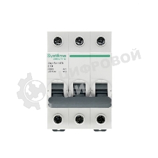 Выключатель автоматический модульный 3п C 10А 4.5кА City9 Set 400В SE C9F34310