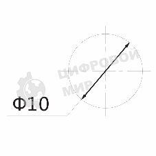 Индикатор Rexant ГРАНЕНЫЙ Ø10.2 220V зеленый