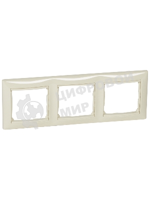 Рамка 3-м Valena горизонт. сл. кость Legrand 774353