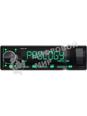 Автомагнитола Prology CMX-260, 1 DIN, Bluetooth, USB Type-A, AUX, пульт ДУ