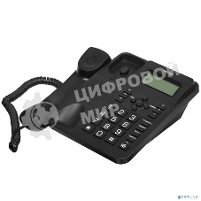 Телефон проводной teXet TX-264 черный