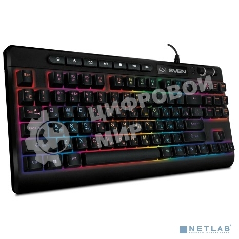 Клавиатура Sven KB-G8200 проводная, USB Type-A, чёрный