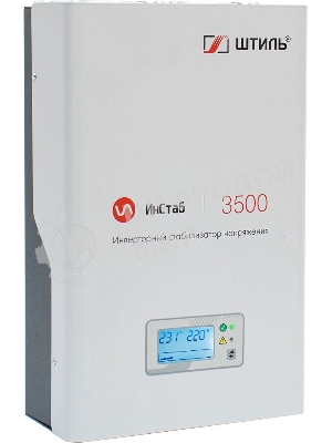 Штиль Однофазный стабилизатор/3500 ВА, инверторный/ИнСтаб IS3500/220 В/