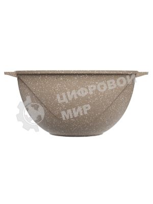Казан для плова Мечта 57806 Гранит brown 7 л стеклянная крышка