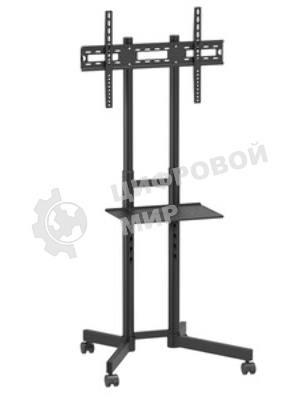Мобильная стойка напольная Kromax OMEGA-15 черный, 1 шт/уп, для TV 32